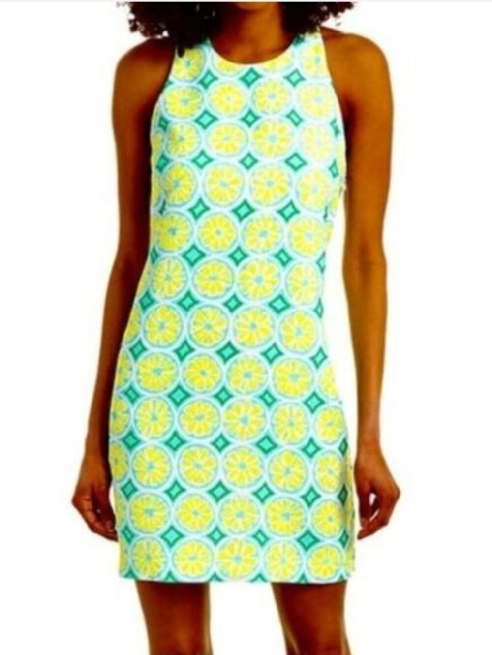 Sail To Sable Floral Shift Dress L